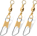Fishing Swivels Snap Swivels with Nice Snaps - Corrosion Resistant