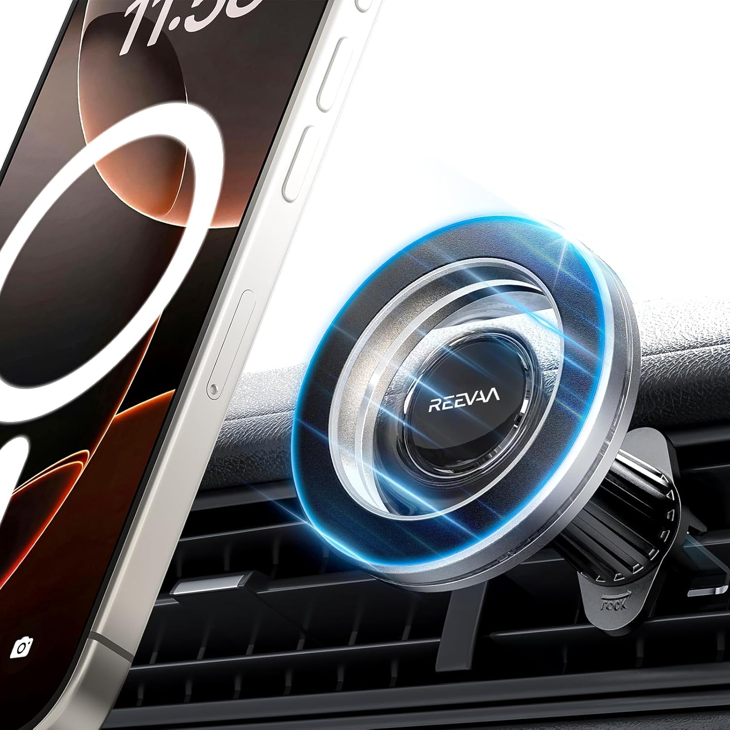 REEVAA Strongest Magnet Car Mount for iPhone