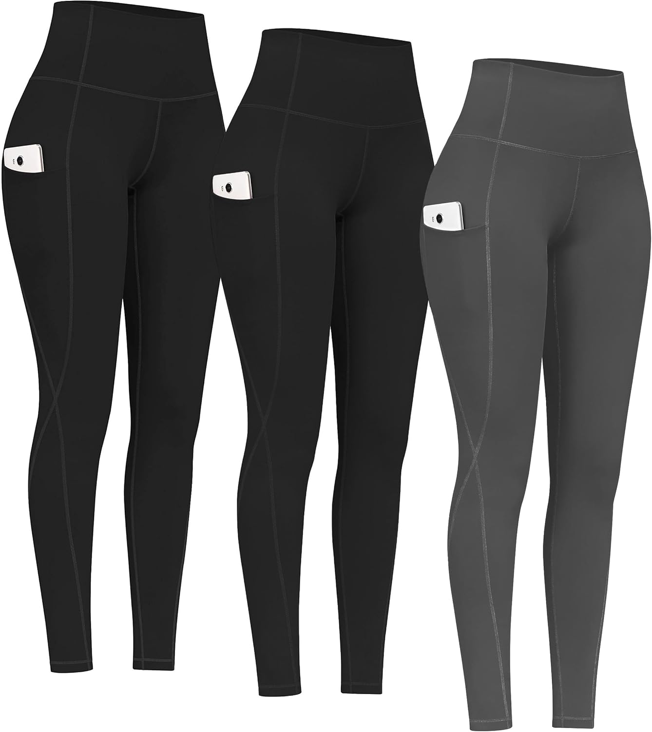 High Waist Yoga Pants with Pockets for Ultimate Comfort