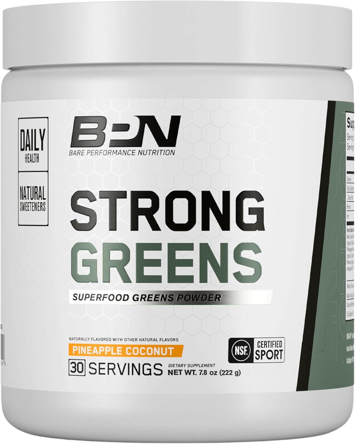 BARE PERFORMANCE NUTRITION Strong Greens Superfood Powder Review