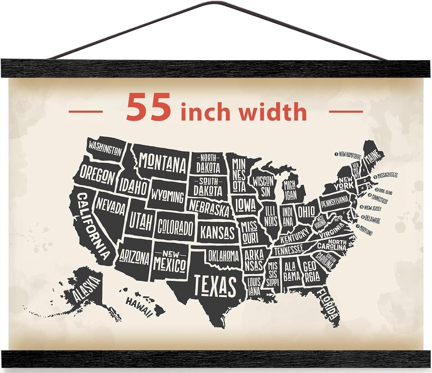 HONKKI Magnetic Poster Hanger Frame for 55x80 and More Sizes
