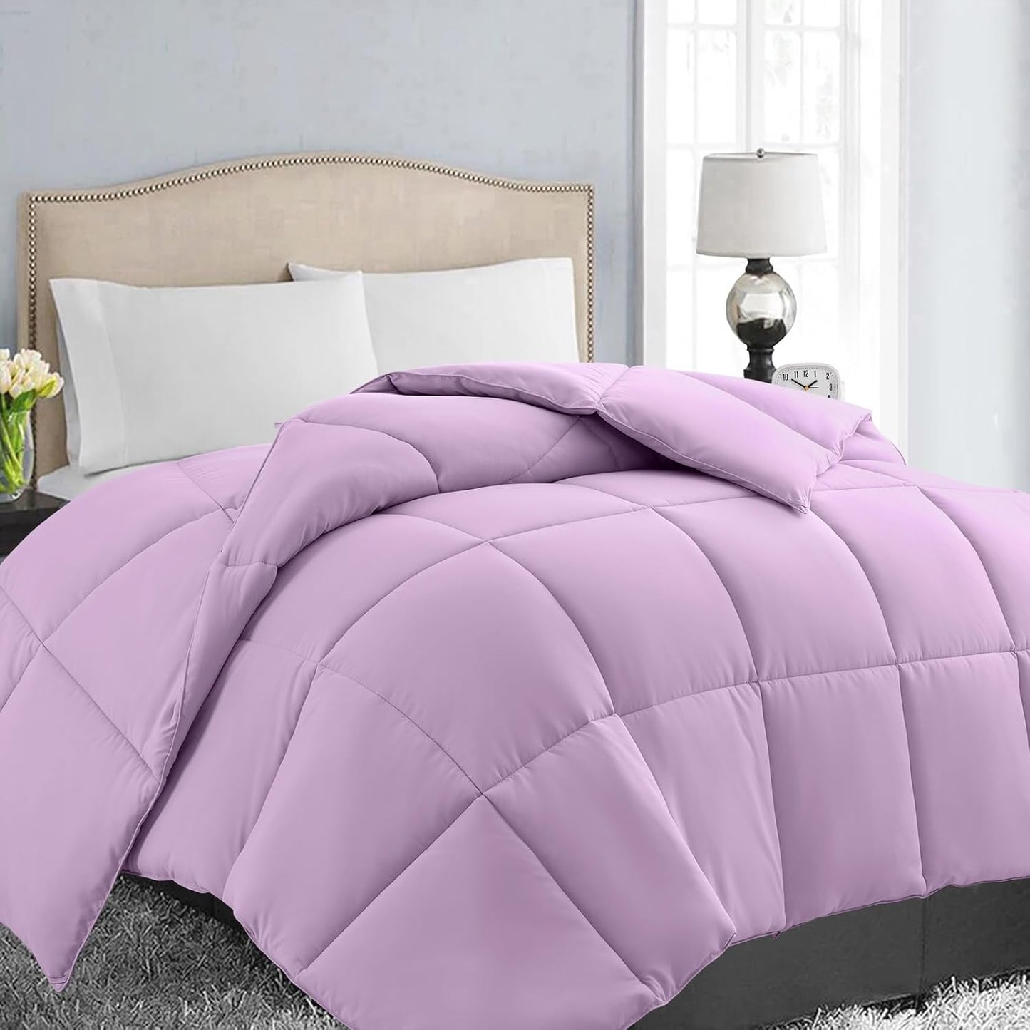 EASELAND Oversized King Down Alternative Comforter for All Seasons