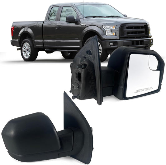 Right Passenger Side Mirror with Power Glass for Ford F150