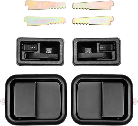 Door Handle Set for Jeep Wrangler YJ TJ - Easy Installation & Durable