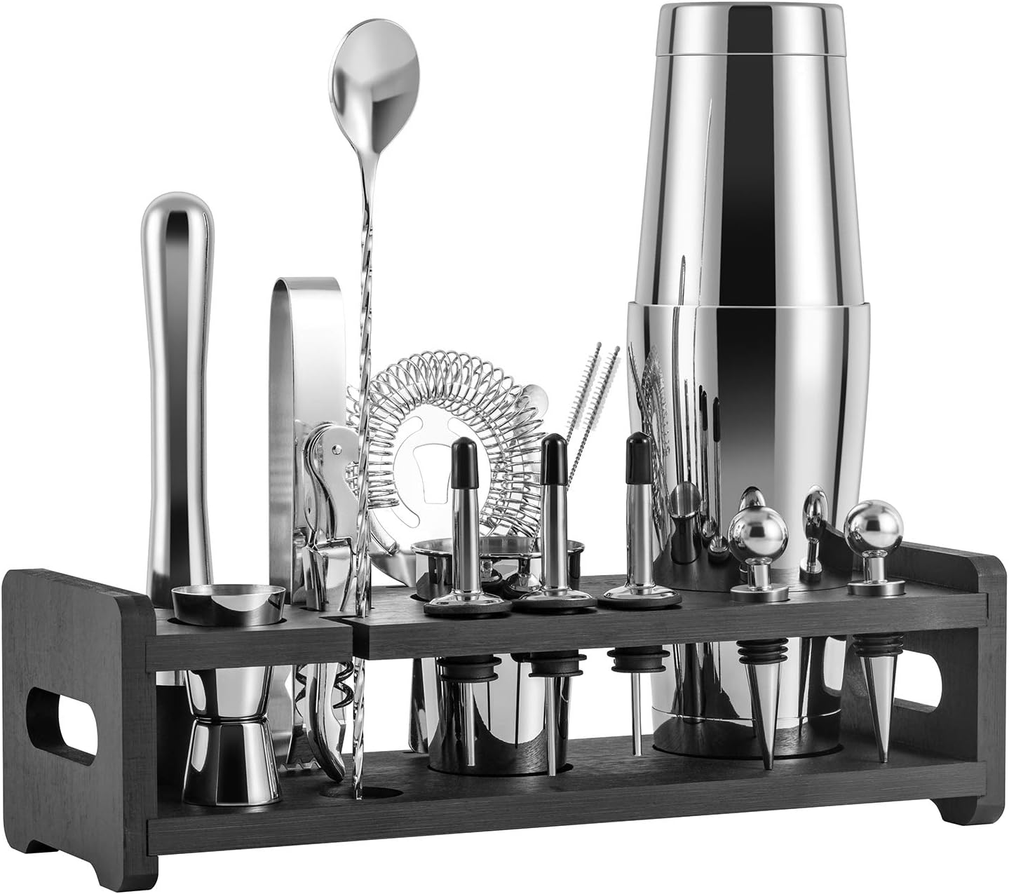 Soing 24-Piece Cocktail Shaker Set - Mix Like a Pro!