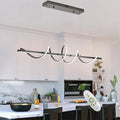 Black Modern Chandelier Modern Led Pendant Light - Dimmable Snake