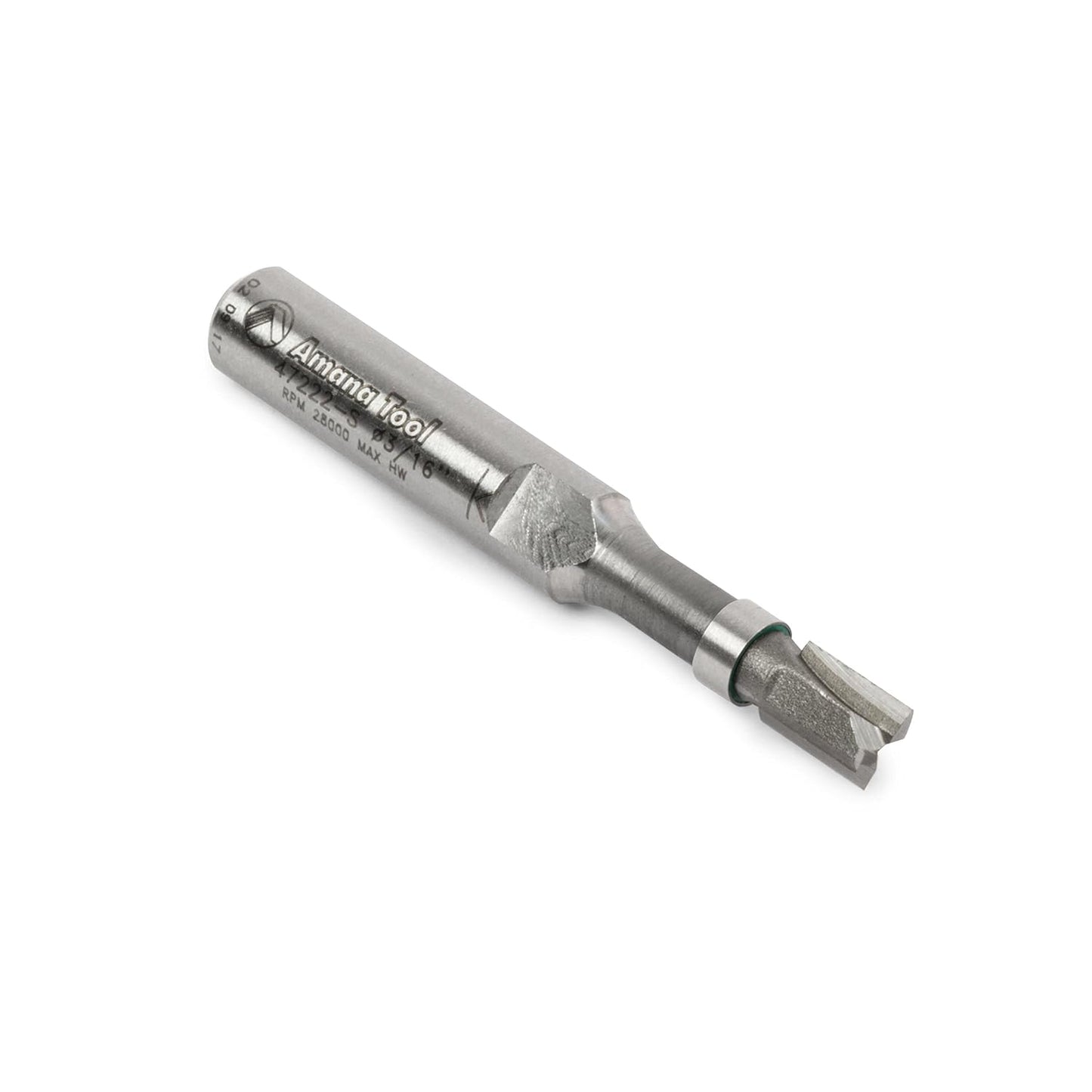 Amana Tool 47222-S Carbide Tipped Miniature Flush Trim Router Bit