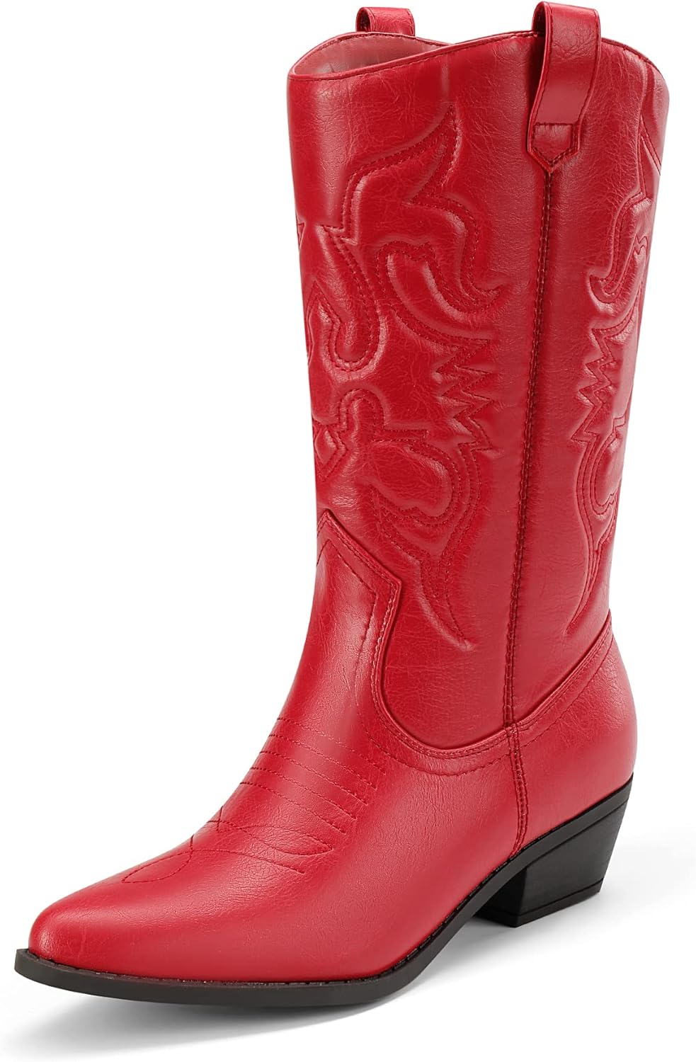 DREAM PAIRS Women's Cowboy Boots for Stylish Western Wear