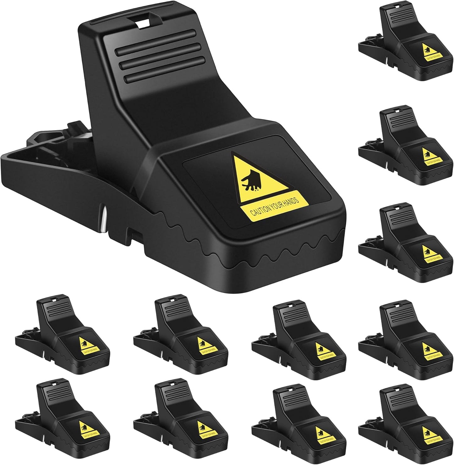 Briteen Mouse Trap 12 Pack - Effective Indoor/Outdoor Rodent Killer
