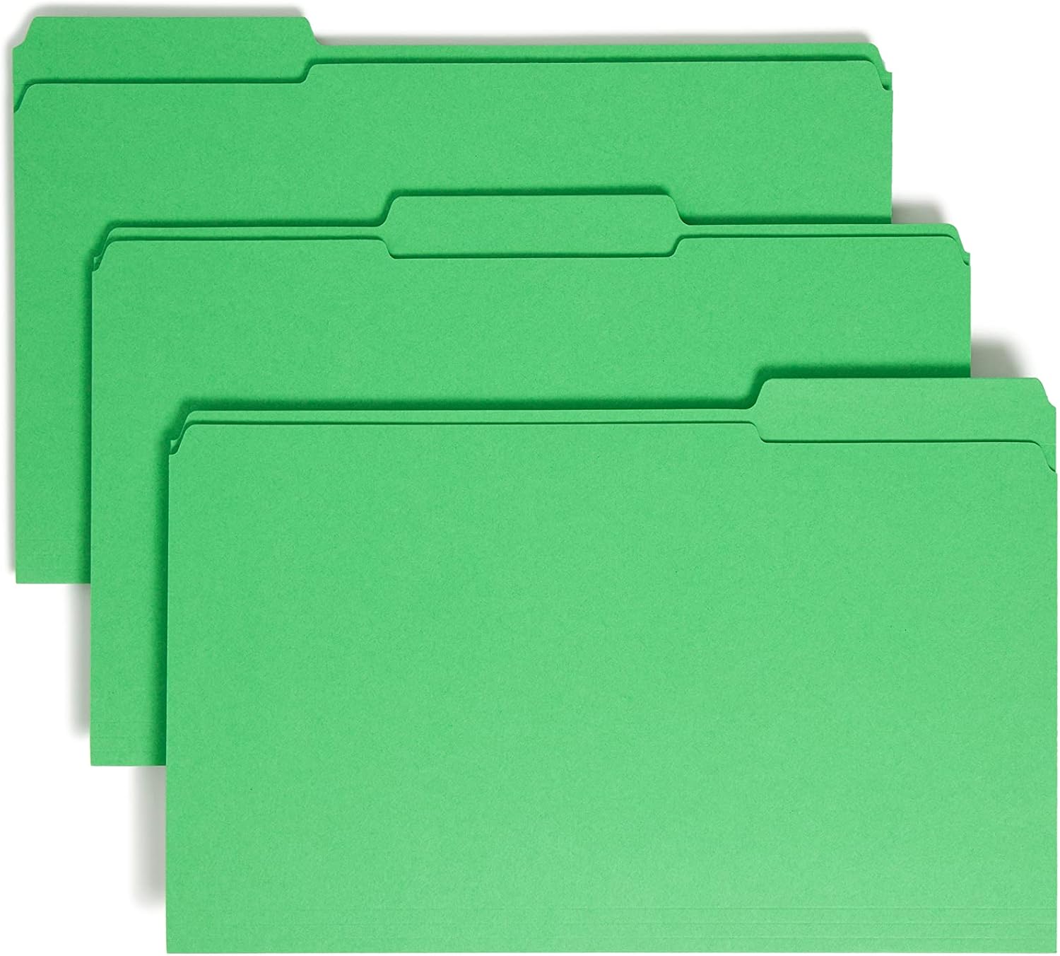 Smead Legal Size File Folders with Reinforced Tabs for Organization