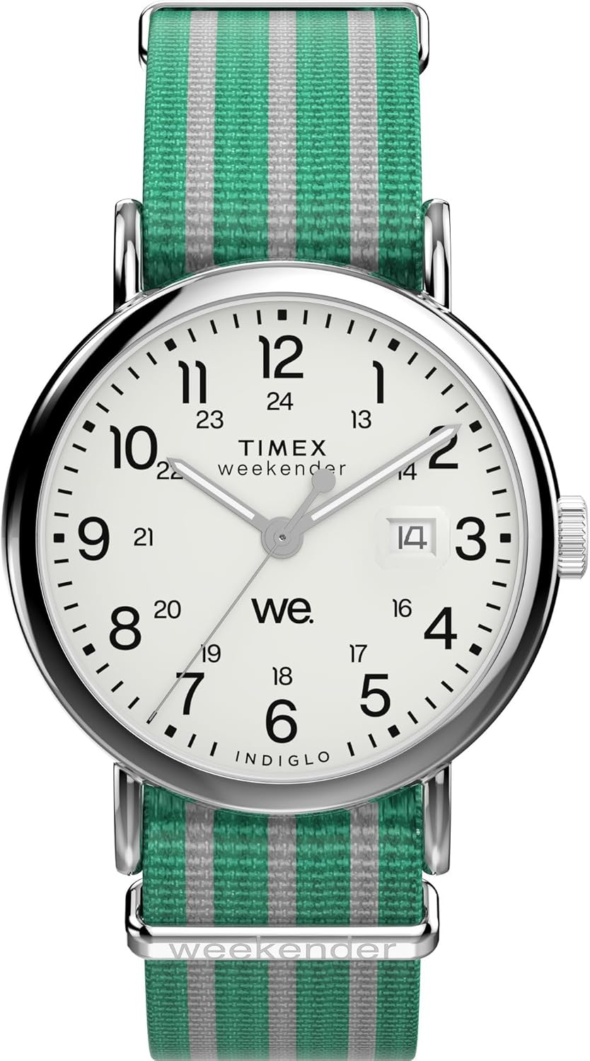 Timex Men's Weekender 40mm Watch with INDIGLO Backlight Feature