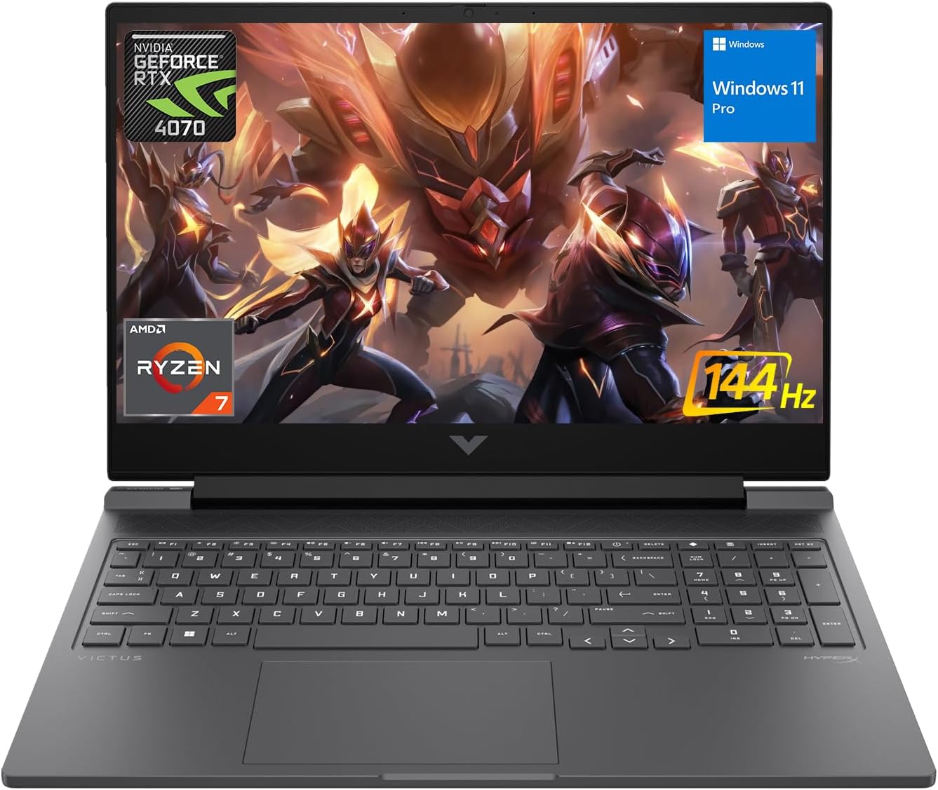 HP Victus 16.1 Ryzen 7 RTX 4070 Gaming Laptop