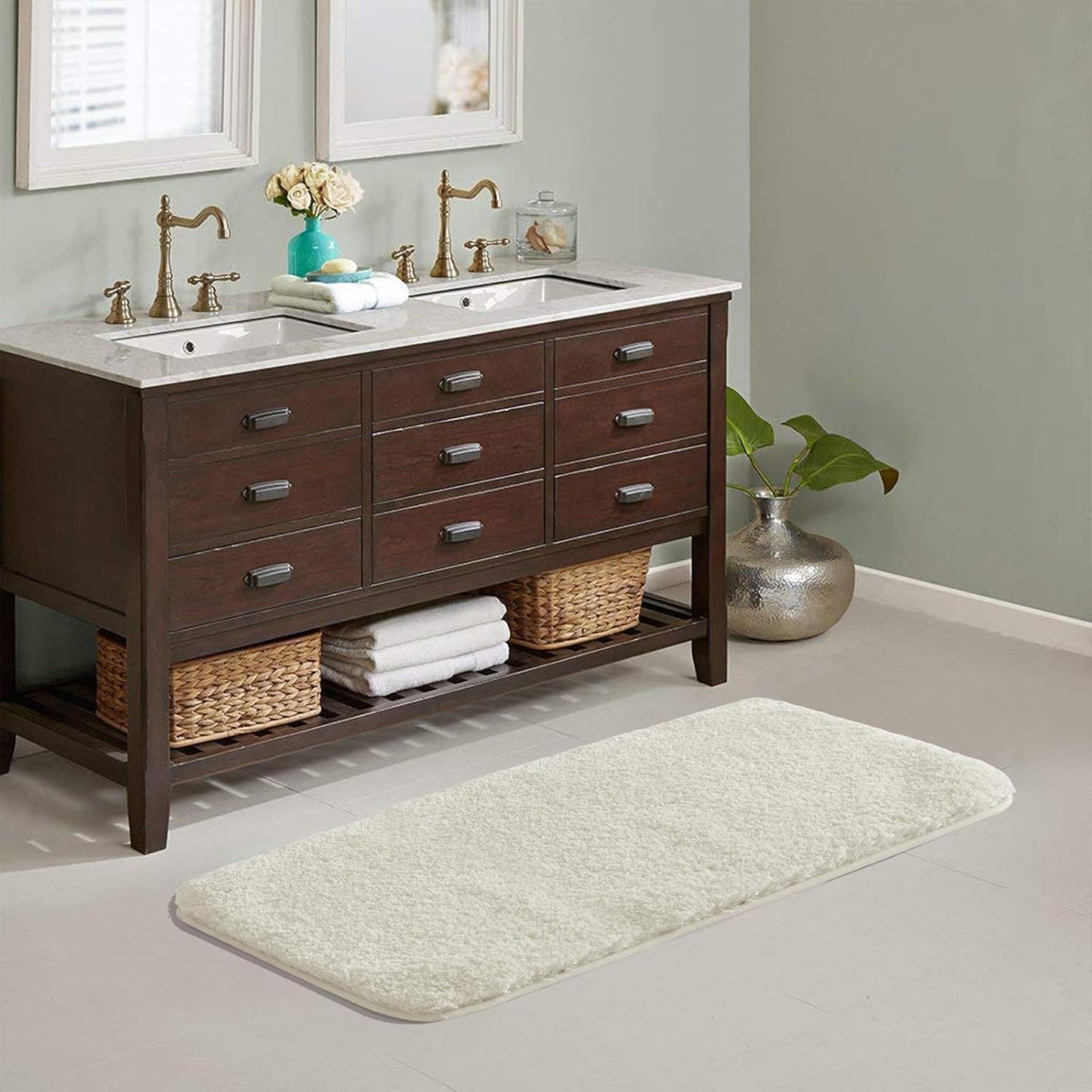 Suchtale Large Bathroom Rug - Extra Soft and Absorbent Mat