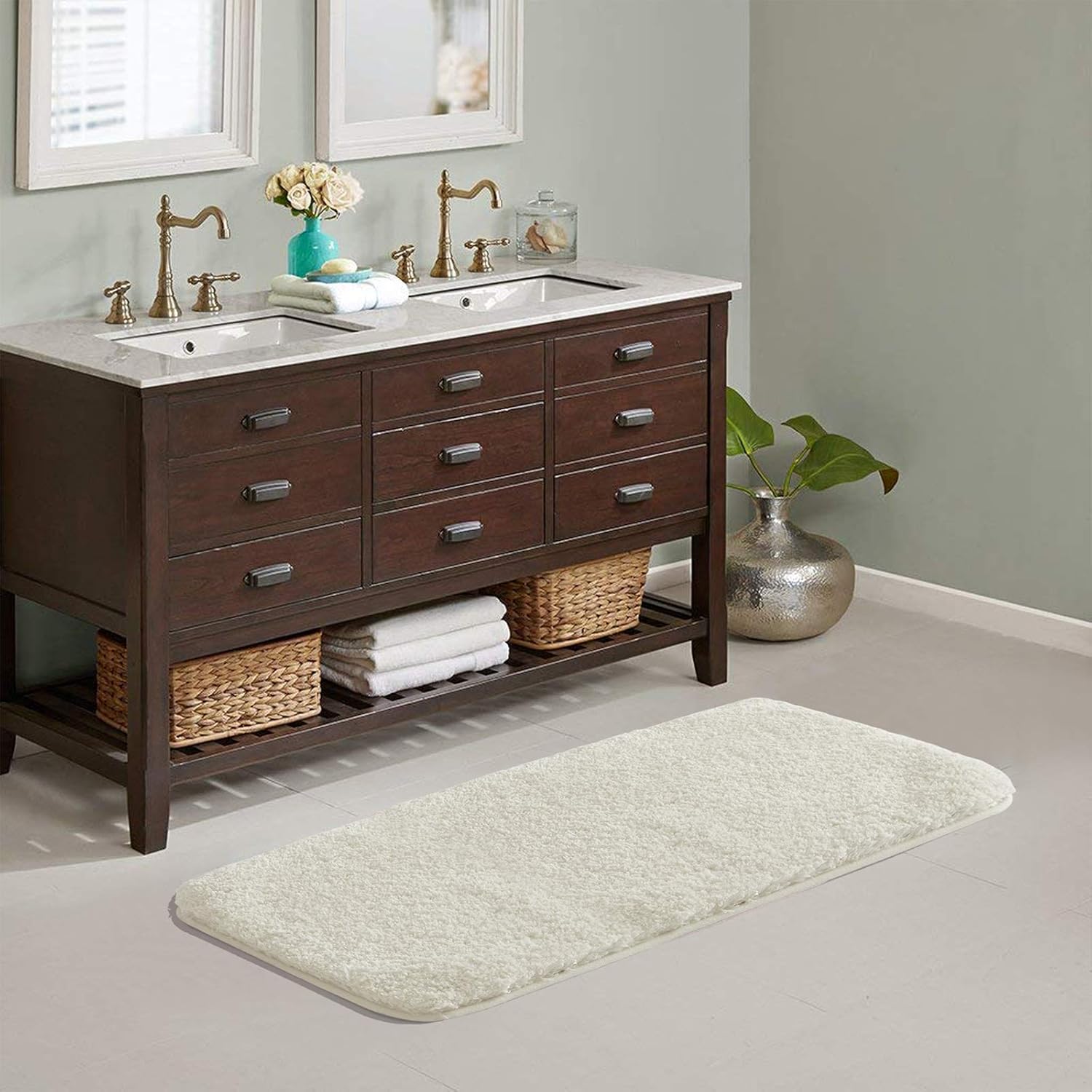 Suchtale Large Bathroom Rug - Extra Soft and Absorbent Mat