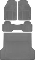 BDKProLiner Gray All Weather Rubber Auto Floor Mats & Cargo Liner