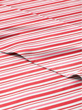 Full Candy Cane Stripe Sheet Set - Festive 4PC Holiday Bedding