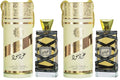 Lattafa Oud Mood for Unisex Eau de Parfum Spray, 3.4 Ounce Pack of 2