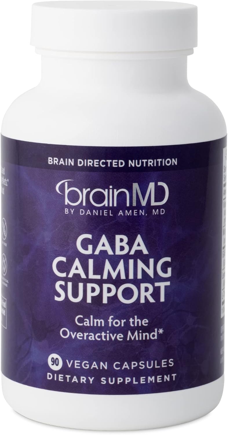 Dr Amen BrainMD GABA Calming Support for Relaxation & Focus