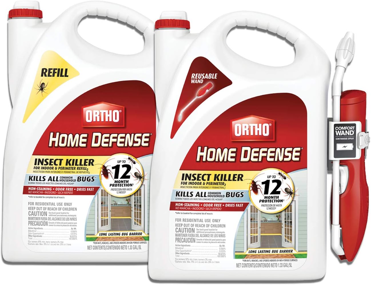 Ortho Home Defense Insect Killer Bundle for Indoor & Perimeter