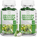 Soursop Graviola Capsules with Kelp - Immune & Digestive Support