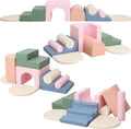 8-Piece Foam Climbing Blocks for Toddlers 1-3 - Soft Indoor Play Set
