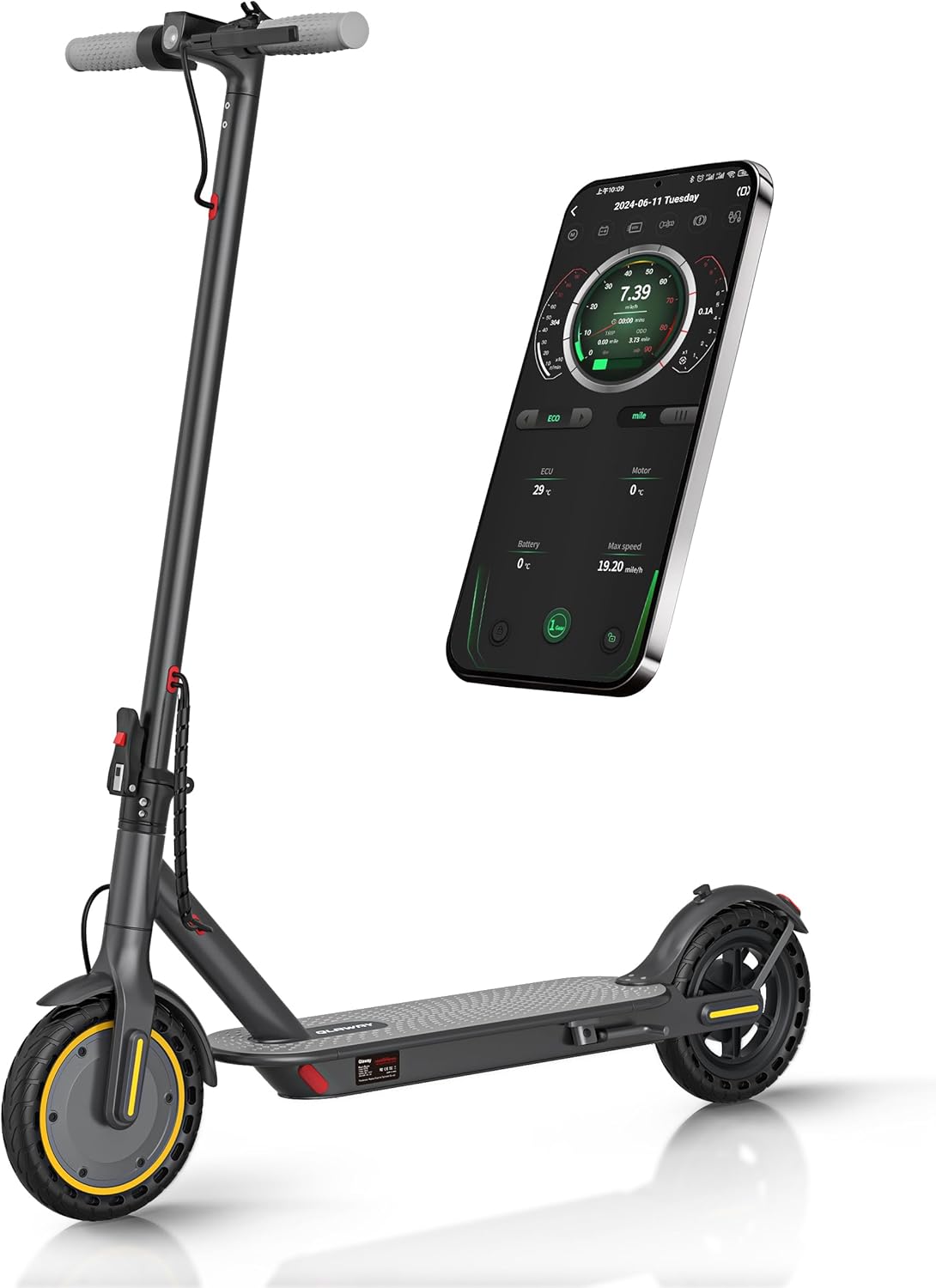 Electric Scooter for Adults with 350W Motor and 22 Miles Range