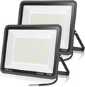 400W LED Flood Lights Outdoor 2pack - Super Bright Daylight 5000K