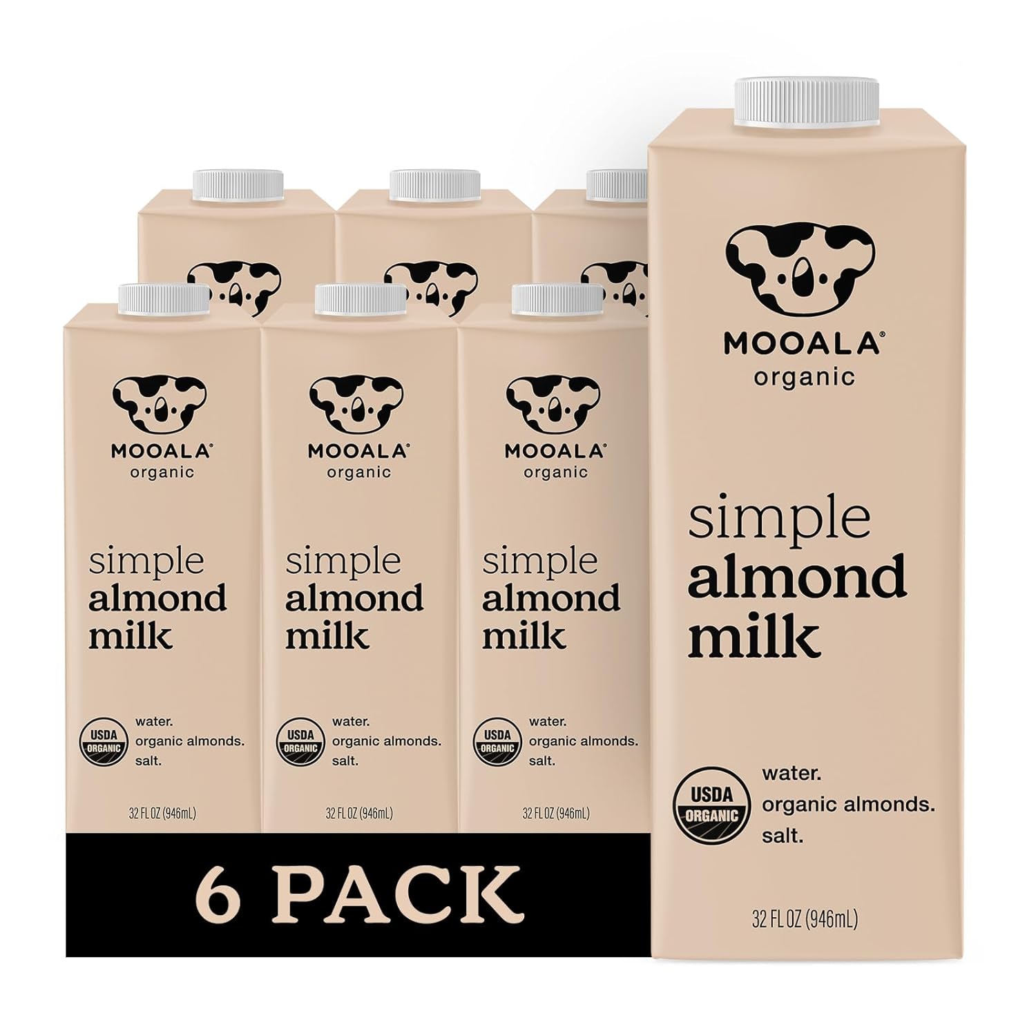Mooala Organic Simple Almond Milk - Pure, Dairy Free Delight