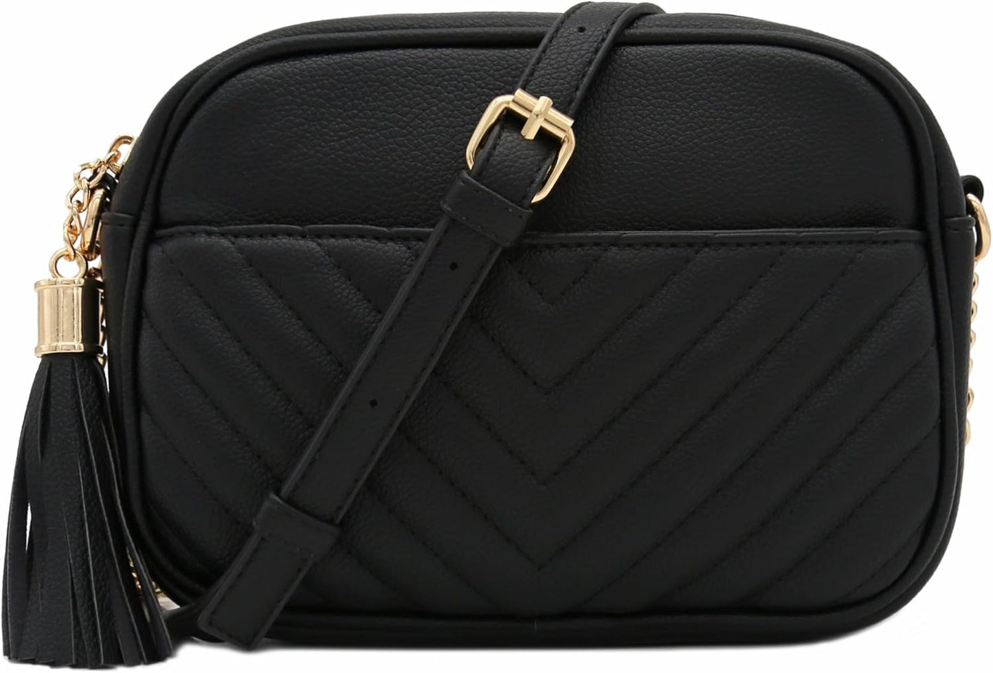 Stylish Chevron Crossbody Camera Bag