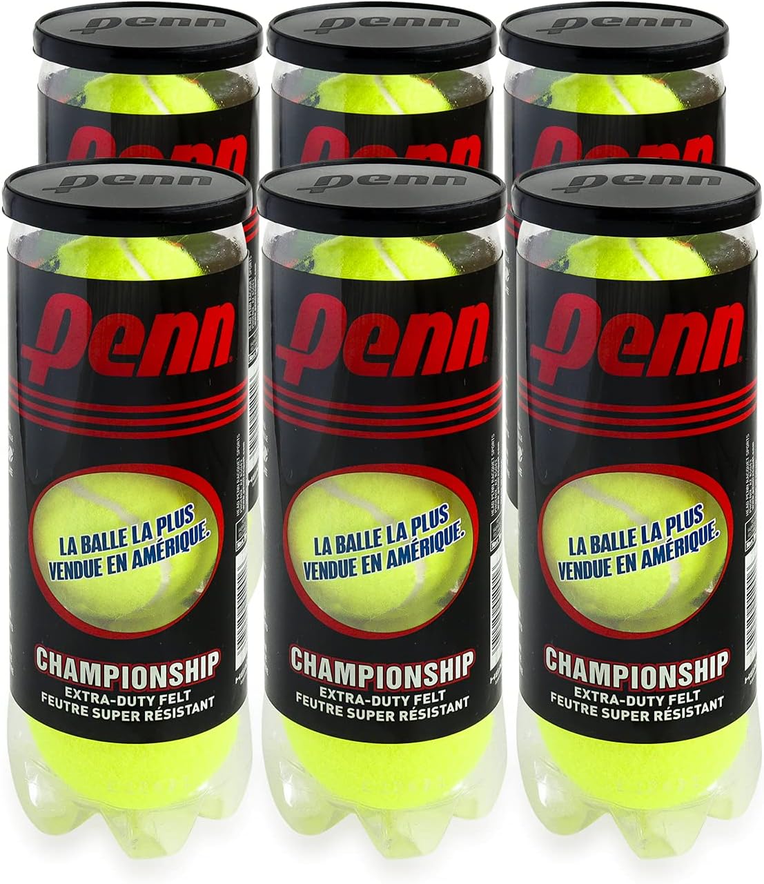 High Altitude Tennis Balls Championship 6 Pack for Play