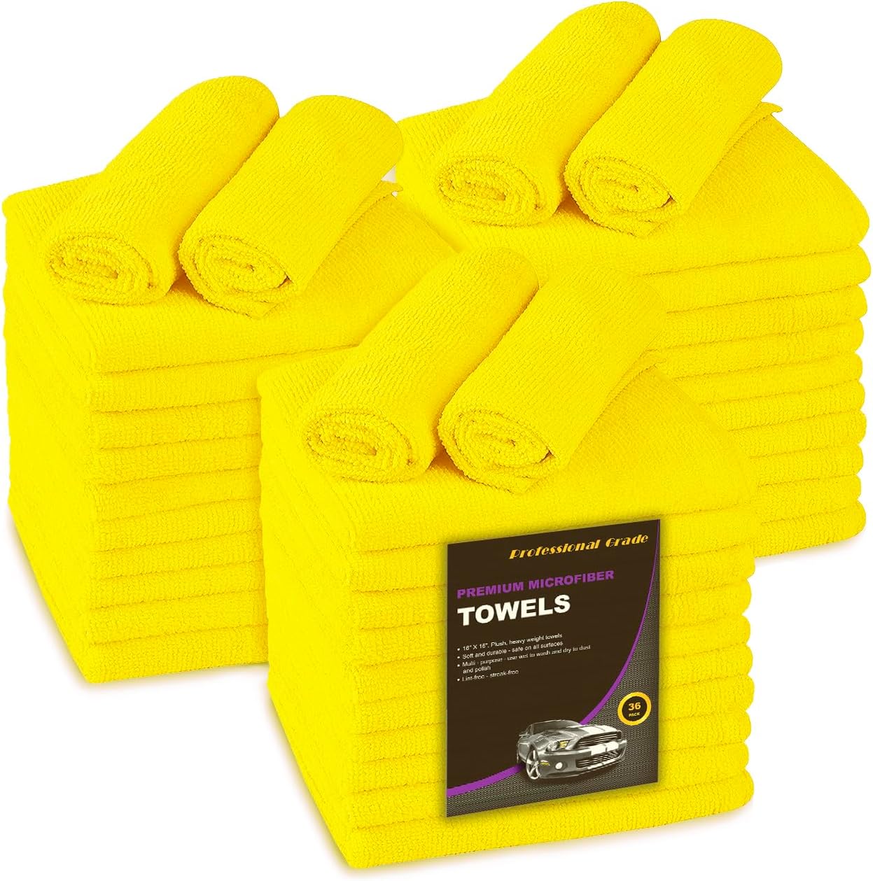 Blue Horizon Microfiber Cleaning Towels for All-Purpose Use