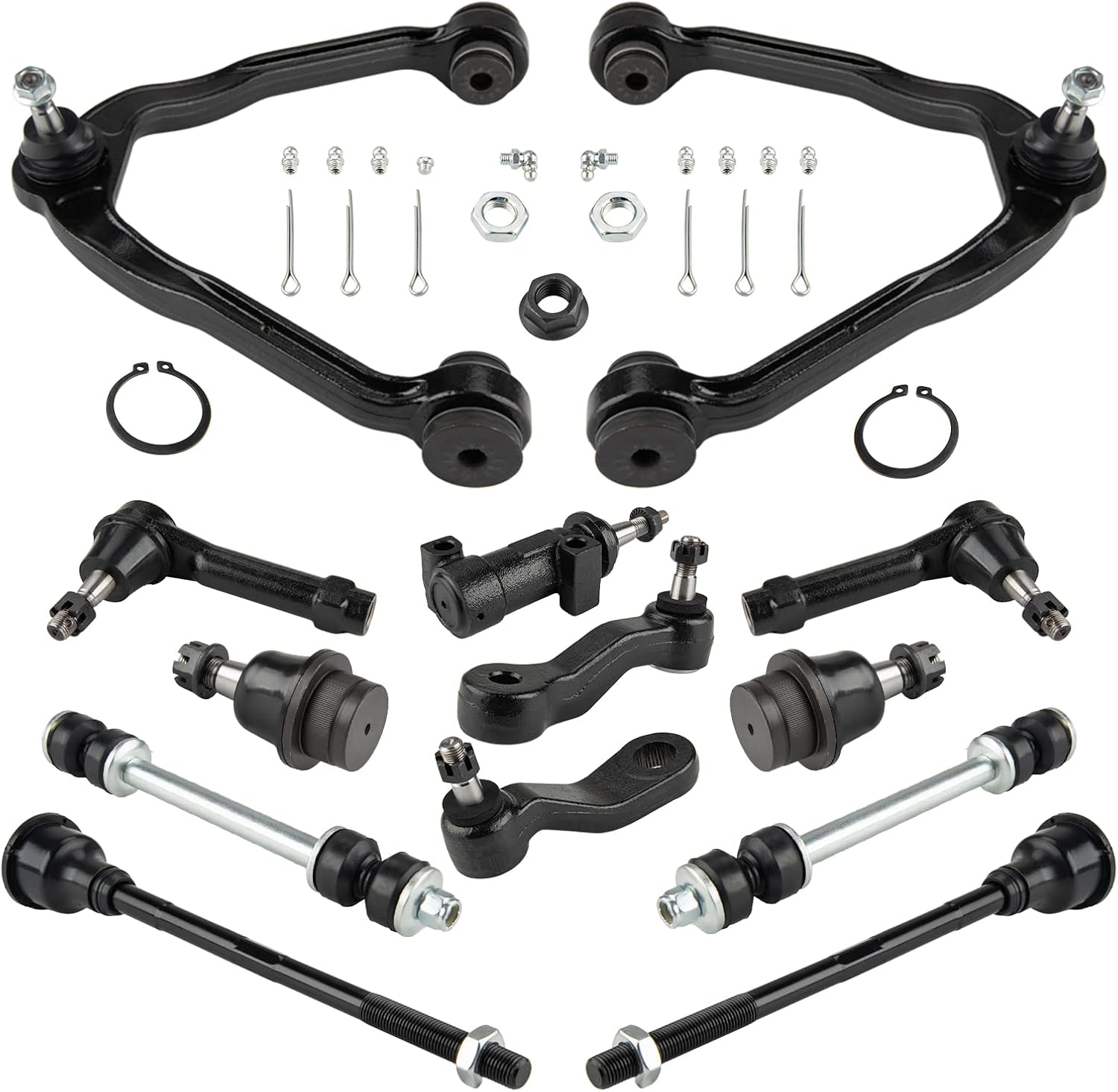 PHILTOP 13PCS Front Upper Control Arms Suspension Kit for Chevy