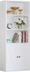 Industrial Bookshelf 5-Tier 11.8 in Depth Bookcase - Solid Storage