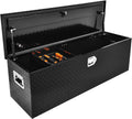 Heavy Duty Aluminum Truck Bed Tool Box 49 in - Sliding Shelf Storage