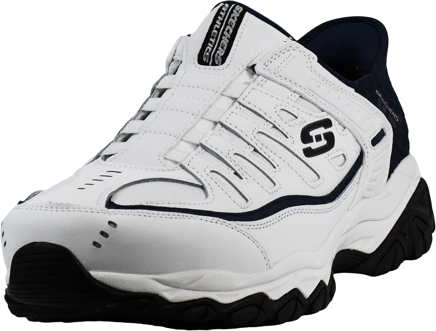 Skechers Mens Afterburn M. Fit Grill Captain Slip On Shoes