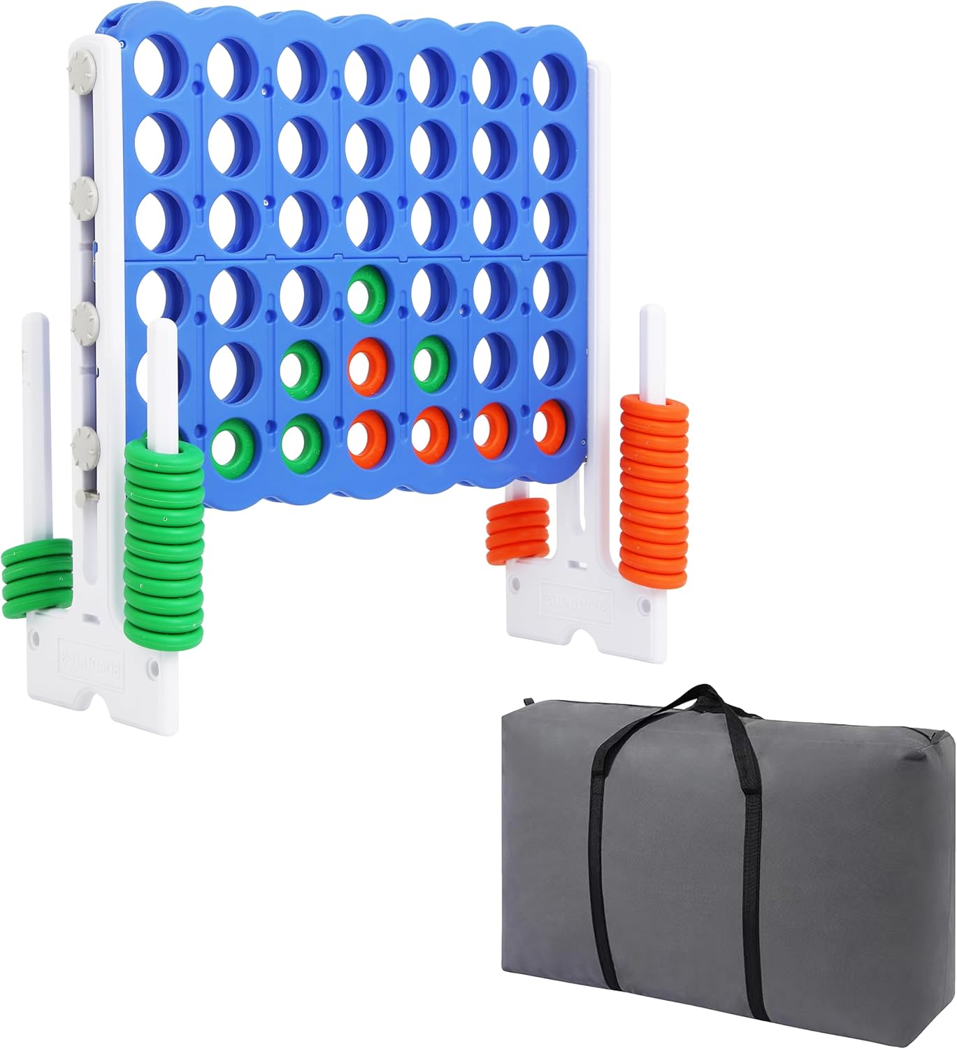 SDADI Jumbo 4 in a Row Game for Kids & Adults - Fun Anytime