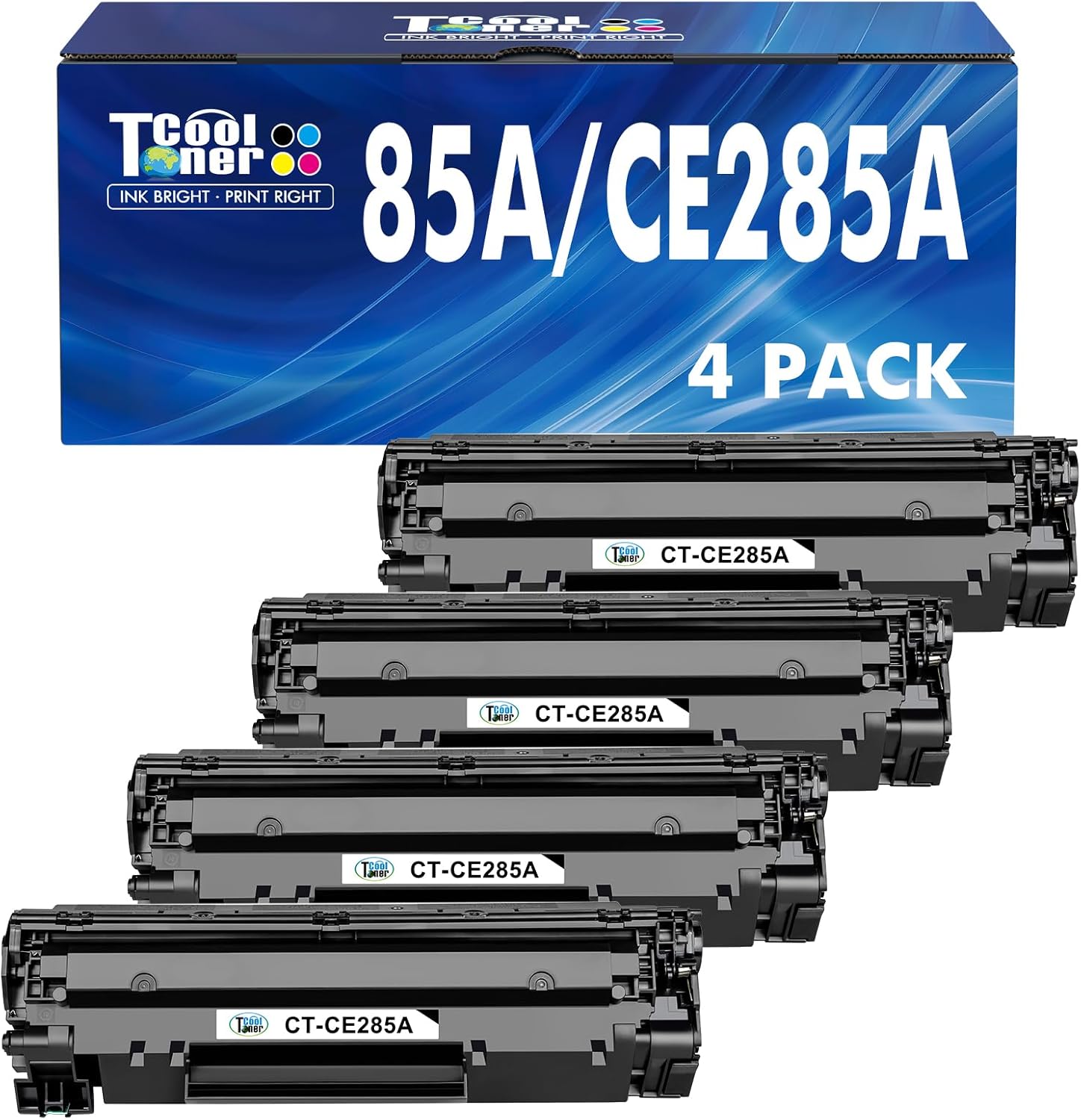 Cool Toner Compatible CE285A 85A Toner Replacement for HP Printers