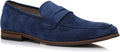 Ferro Aldo Dylan Classic Moc-Toe Penny Loafers for Men - Sleek Vegan