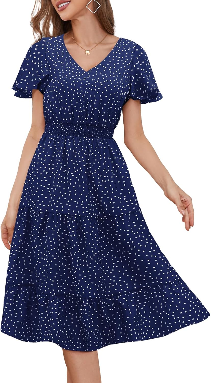 Bridesmay Casual Summer Dresses for Women with Sleeves 2025