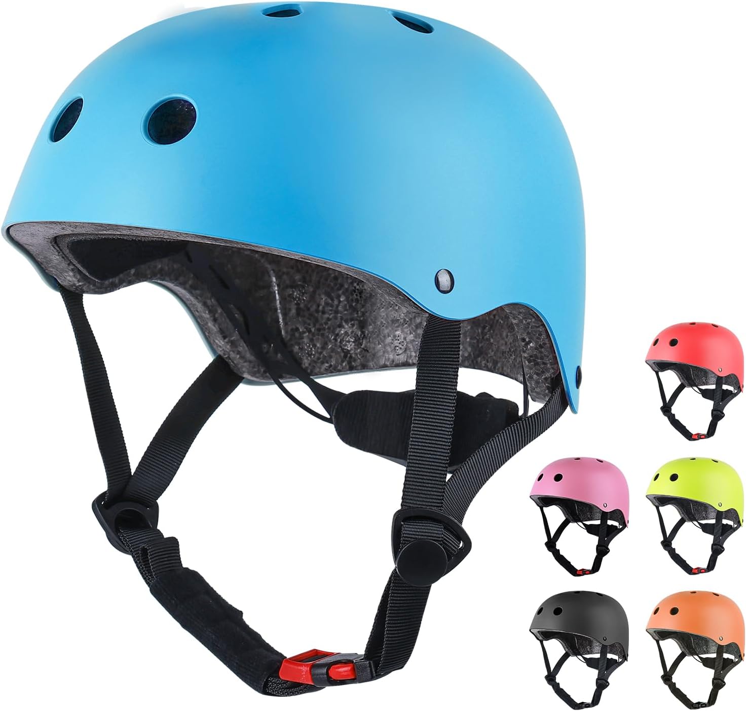 WINGBABE Kids Adjustable Safety Helmet - Ages 3-8 - Multi-Sport Protection