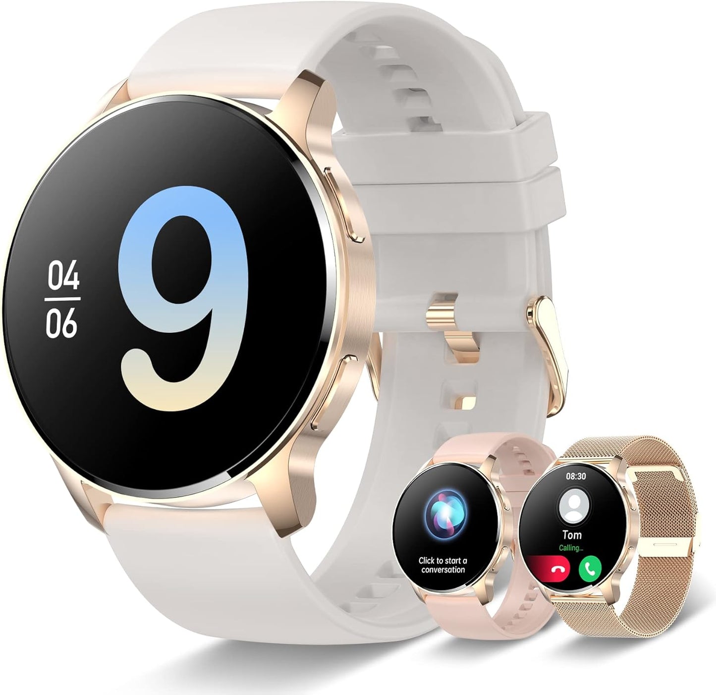 Iaret Smart Watch for Women with Bluetooth Call and Fitness Tracker