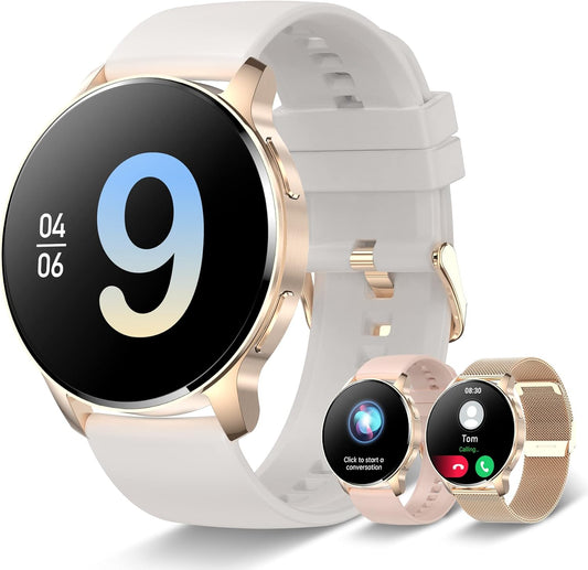 Iaret Smart Watch for Women with Bluetooth Call and Fitness Tracker