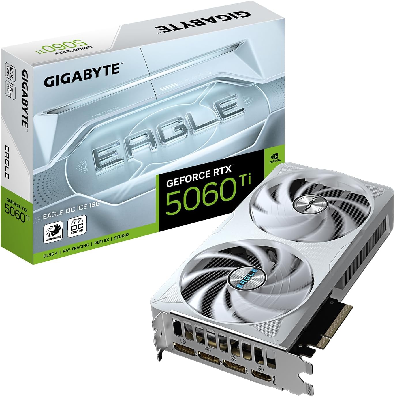 GIGABYTE GeForce RTX 5060 Ti Eagle OC ICE 16G Graphics Card Review