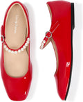 CosyFever Women's Dressy Mary Jane Ballet Flats - Sleek Office