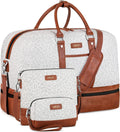 IBFUN Weekender Bags for Women: 3PCS Travel Duffle Set