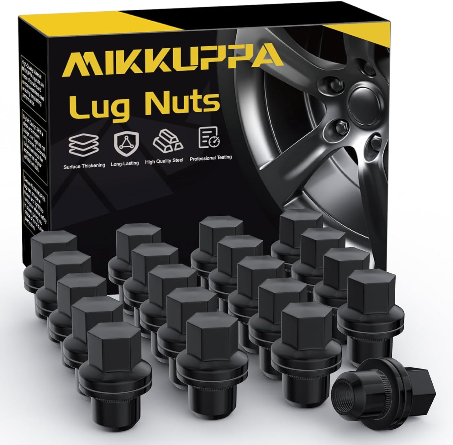 MIKKUPPA M14x1.5 Wheel Lug Nut Set for Land Rover Vehicles