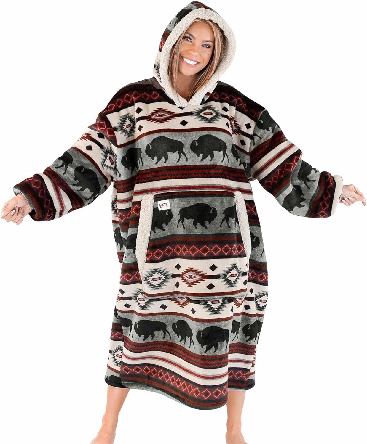 LazyOne Oversized Blanket Hoodie for Ultimate Comfort and Warmth