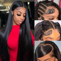 250 Density 13x6 Full Lace Frontal Wig 28in - Thick Natural Look