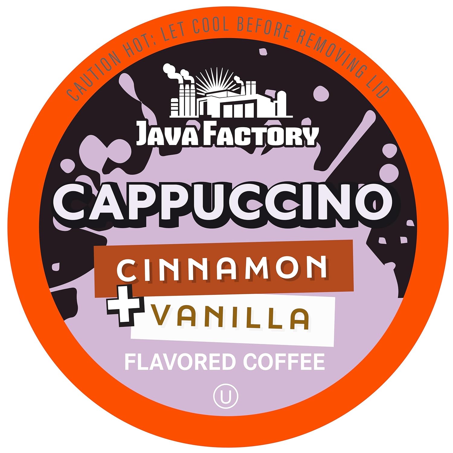 Java Factory Coffee Pods Vanilla Cream and Cinnamon Delight