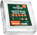 Heavy Duty 7 Mil Tarp Cover 18 x 24 - Waterproof, UV Resistant
